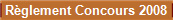 R�glement Concours 2008