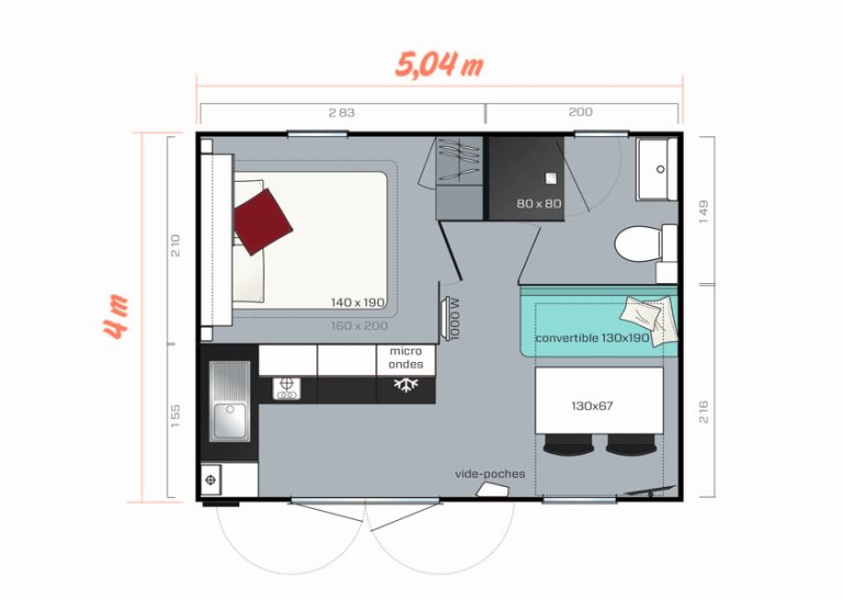 Location de mobile home Presqu'île de Champaubert