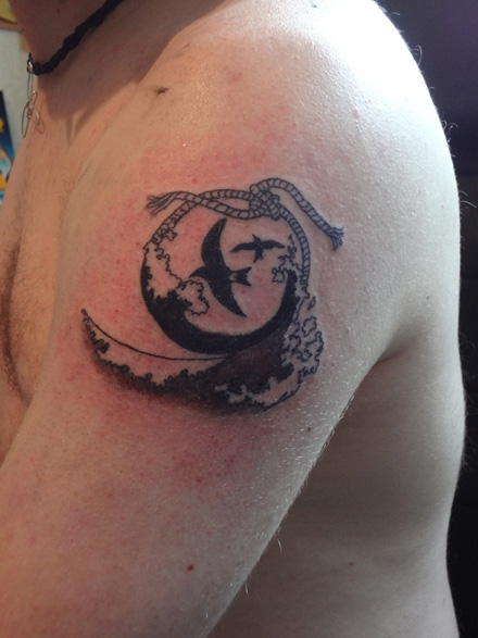 Wilson's Petrel tattoo