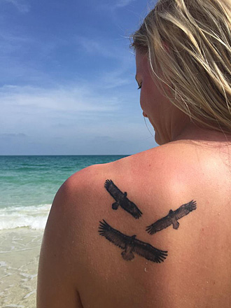 White-tailed Eagle tattoo