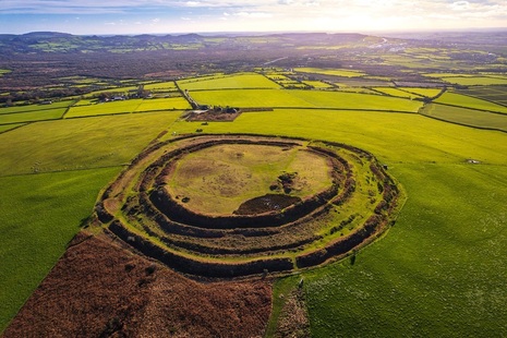 Photograph of Castle an Dinas (Credit: Cornwall Heritage Trust)
