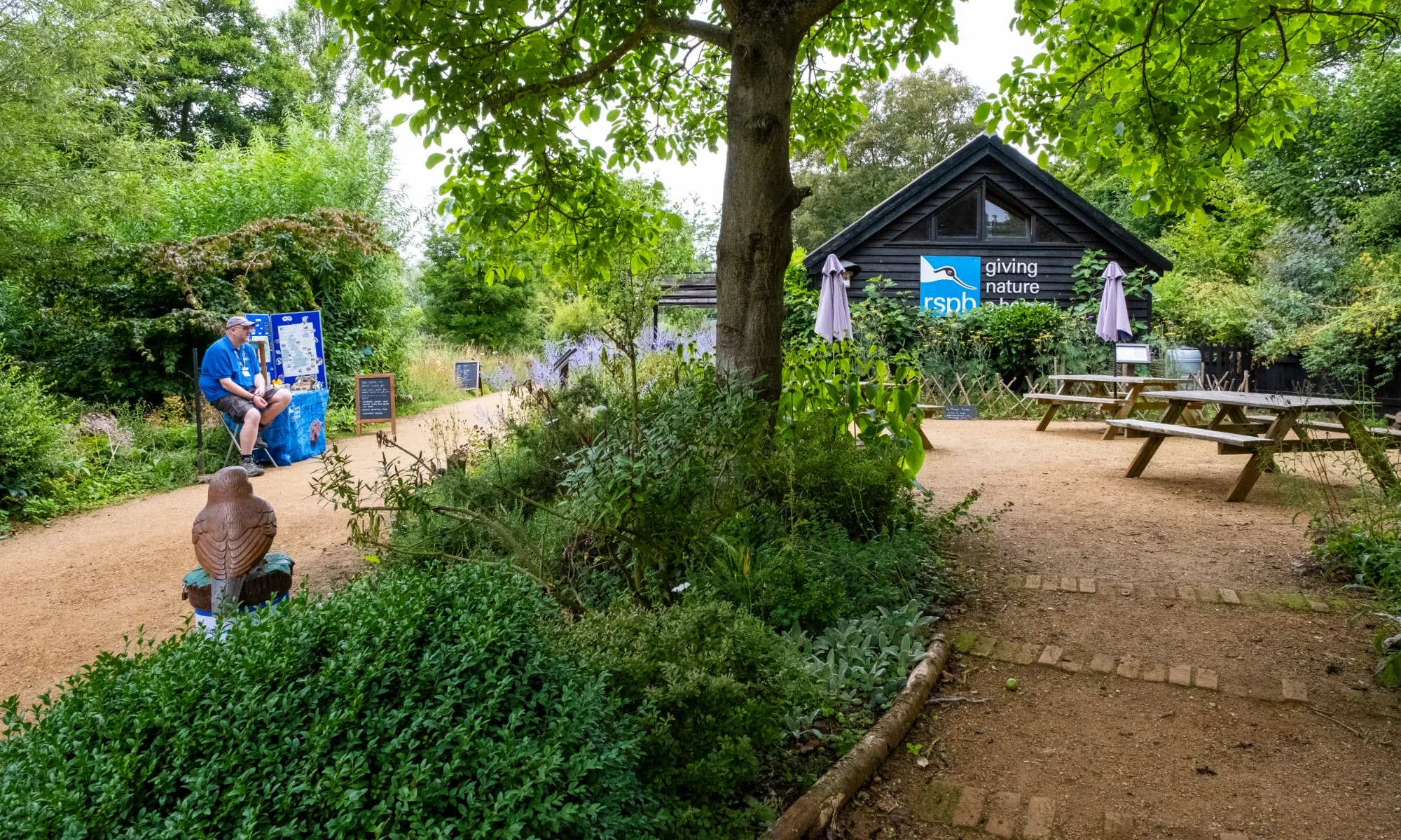 Welcome centre, RSPB Flatford Wildlife Garden