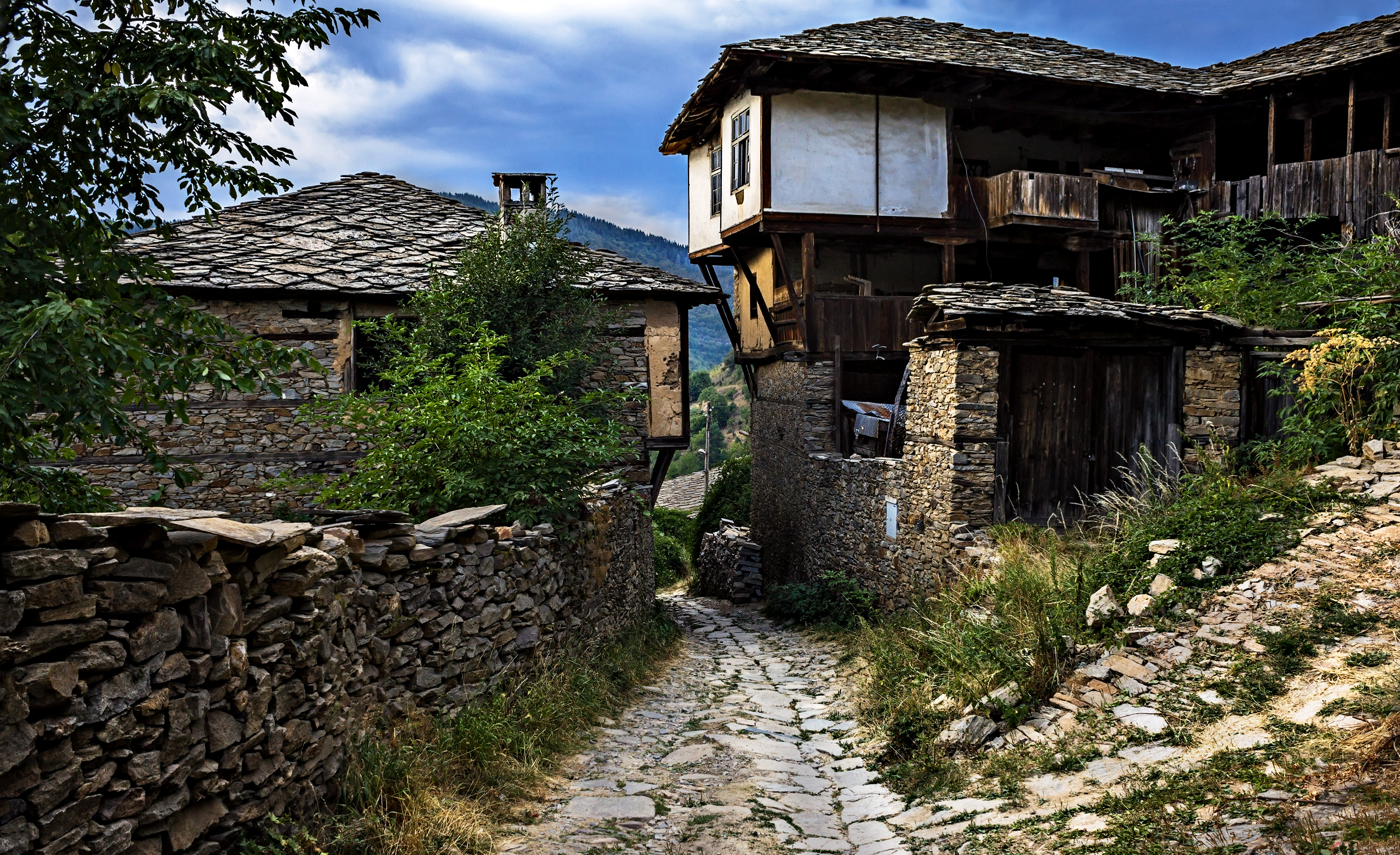 Улица и къщи в Ковачевица