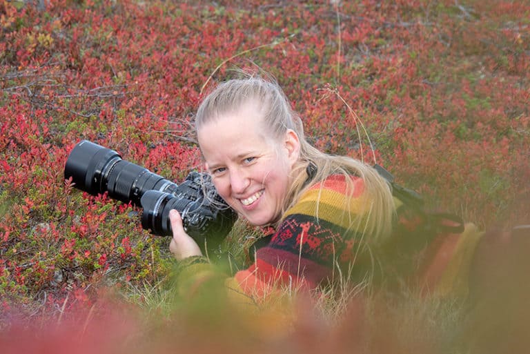 Kaisa Peltomäki, luontovalokuvauskurssi