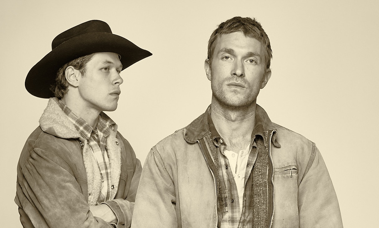 Jack Cameron Kay (as Jack Twist) and Harrison Ball (Ennis Del Mar) in Chicago Shakespeare's production of "Brokeback Mountain," coming to the Courtyard Theater on Navy Pier. (Jeff Sciortino)