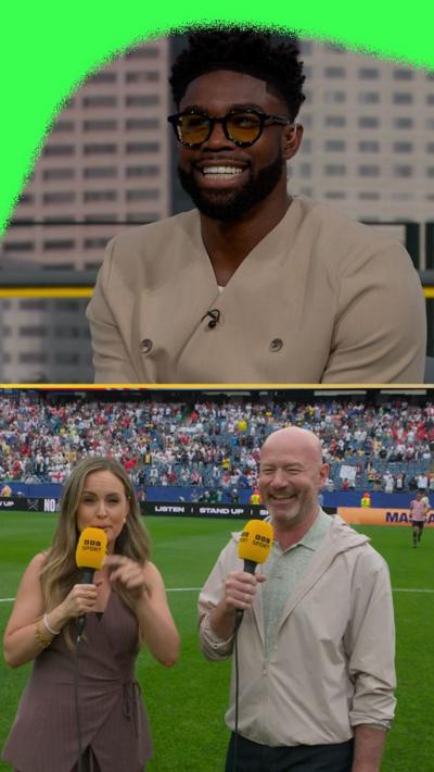 Micah Richards, Kelly Somers, and Alan Shearer