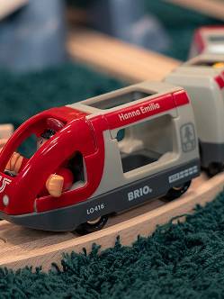 BRIO Zug mit eigenem Namen
