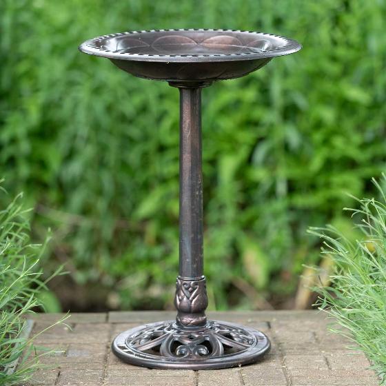 RSPB Bronze effect bird bath product photo default L