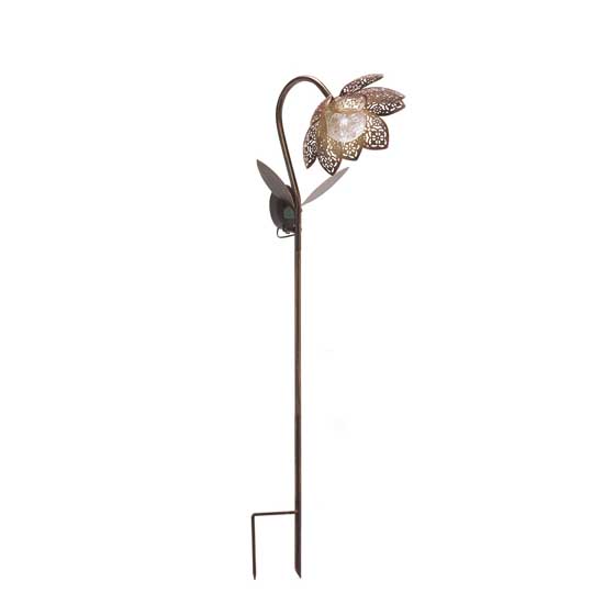 Solar flower stake light product photo ai4 L