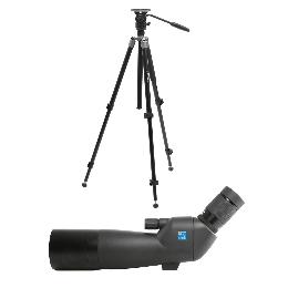 RSPB Harrier 65mm ED scope with RSPB Buzzard tripod product photo