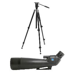 RSPB Harrier 80mm ED scope with RSPB Buzzard tripod product photo