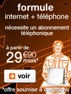 internet et telephone � partir de 29.90?/mois, premier mois offert
