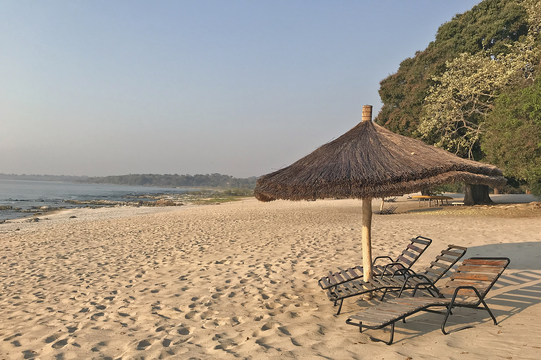 Chintheche Beach, Lake Malawi (image by Nik Borrow)