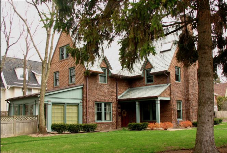 WGN-Ch. 9 early morning news co-anchor Dan Ponce and his wife, Amy, sold their Tudor-style house in Glencoe for $1.67 million. (Cook County Assessor)