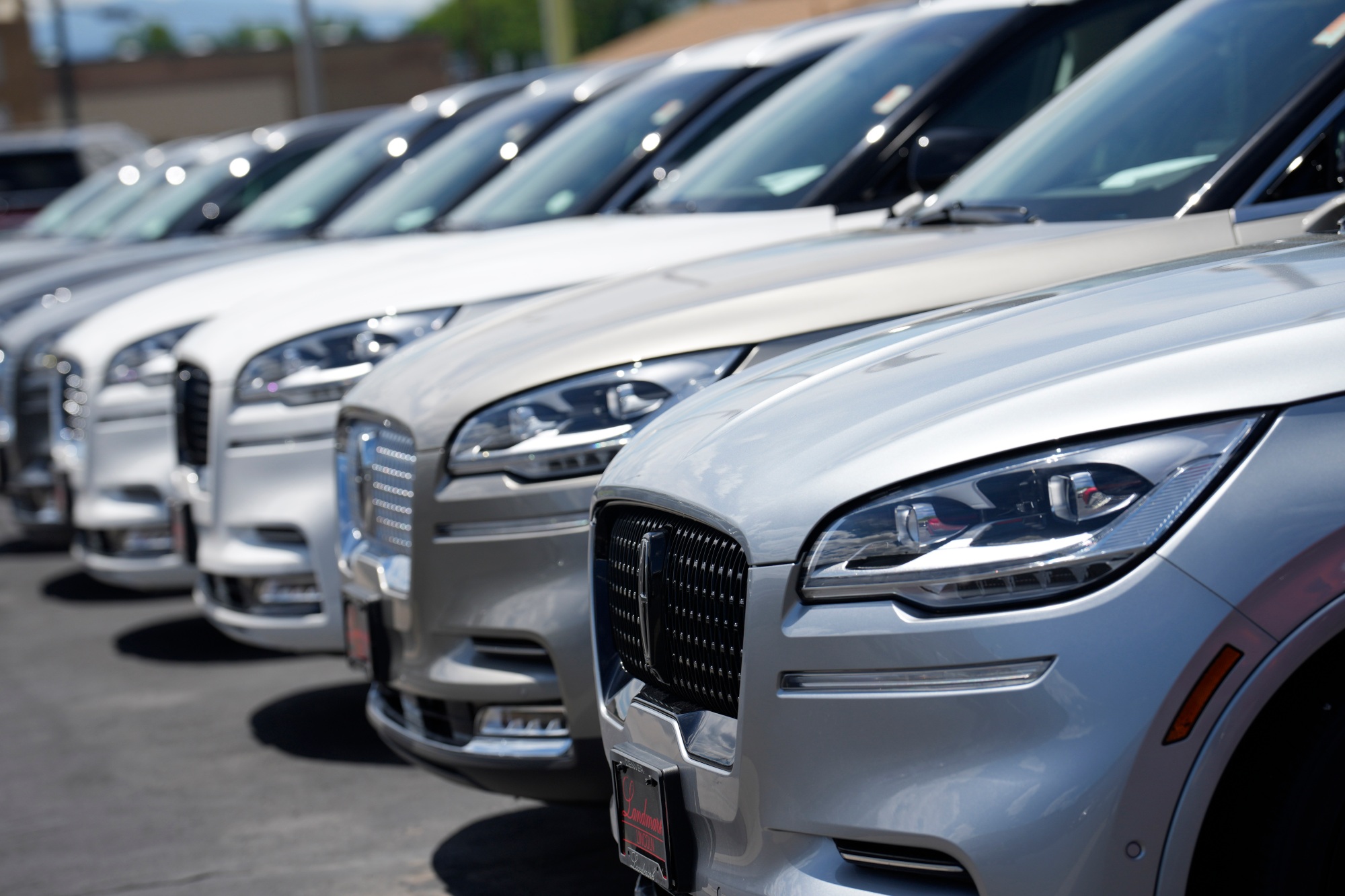 Used-car prices in the US fell 4.2% in June, their biggest monthly drop since the early days of the pandemic, as a key measure of inflation eases. (AP Photo/David Zalubowski)
