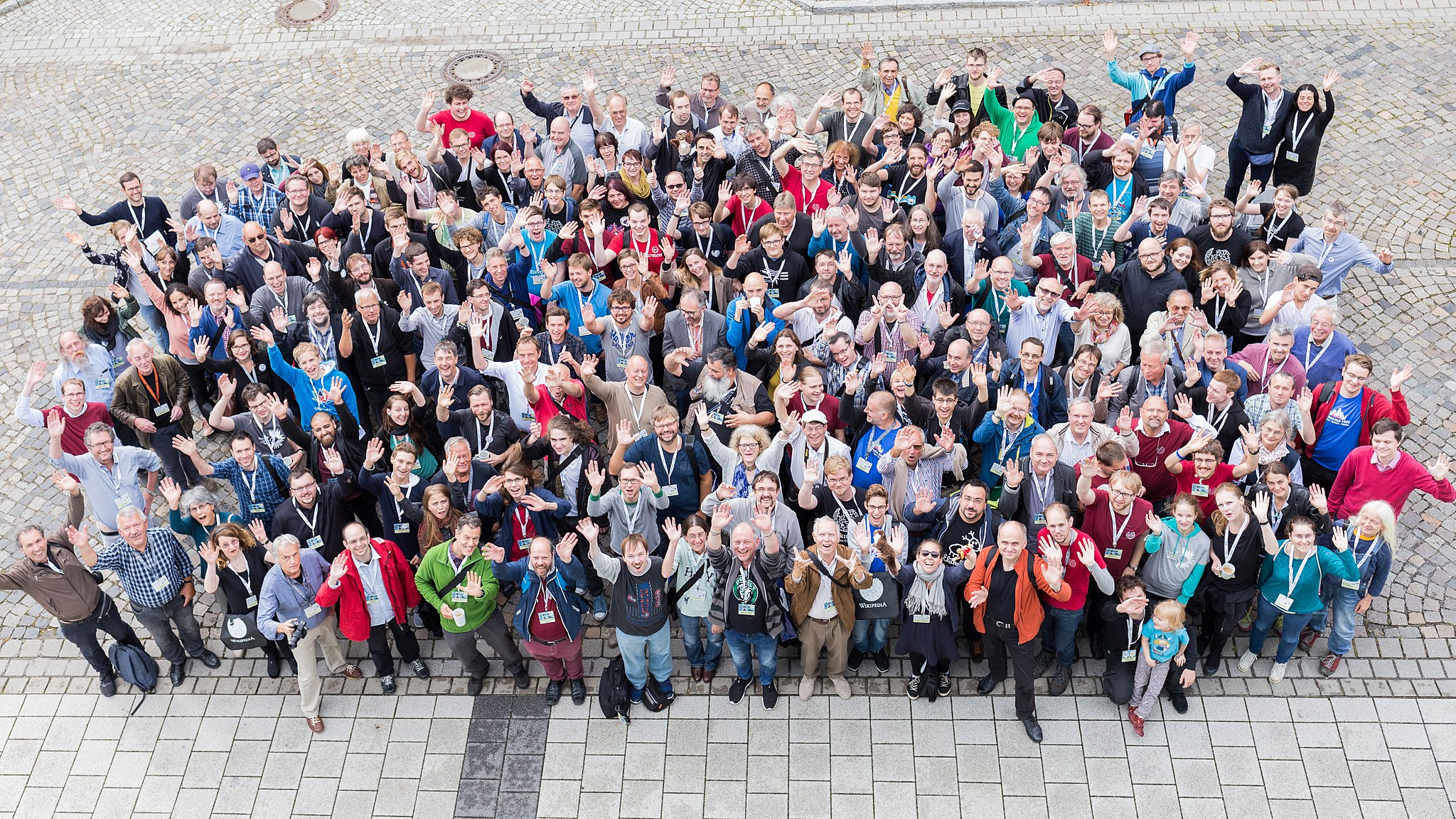 Gruppenfoto WikiCon 2017