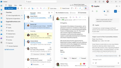 Copilot di Outlook