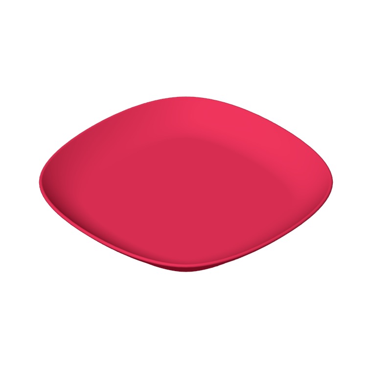 View of the IKEA Värdera Plate (9.75”) in 3D available for download