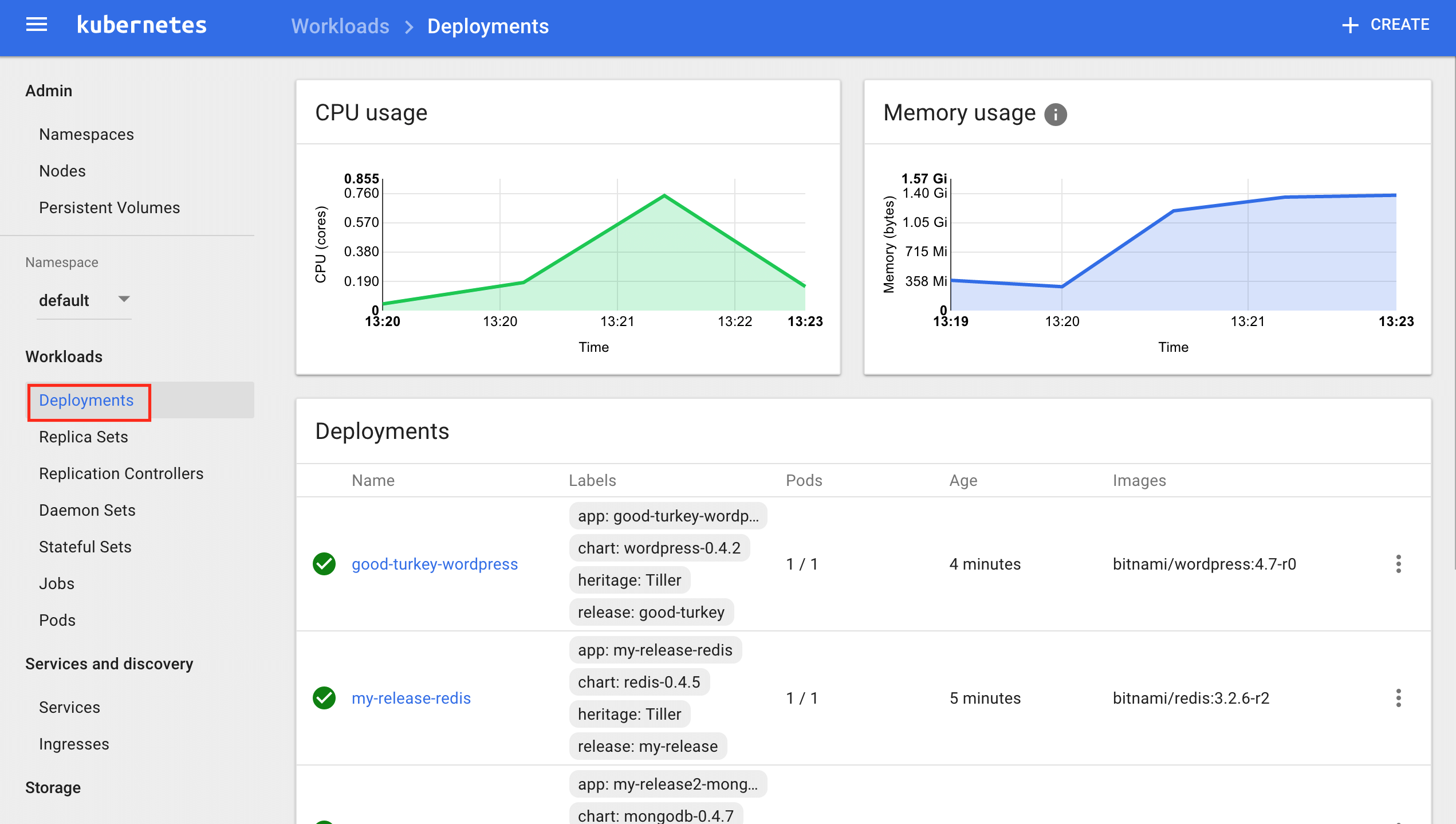 Access Kubernetes dashboard