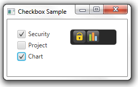 Two checkboxes are selected