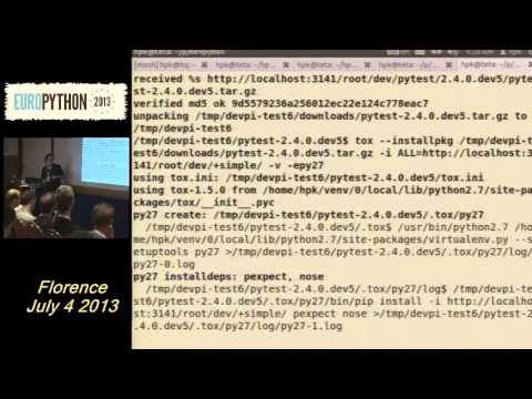 Image from devpi: driving your packaging and testing needs