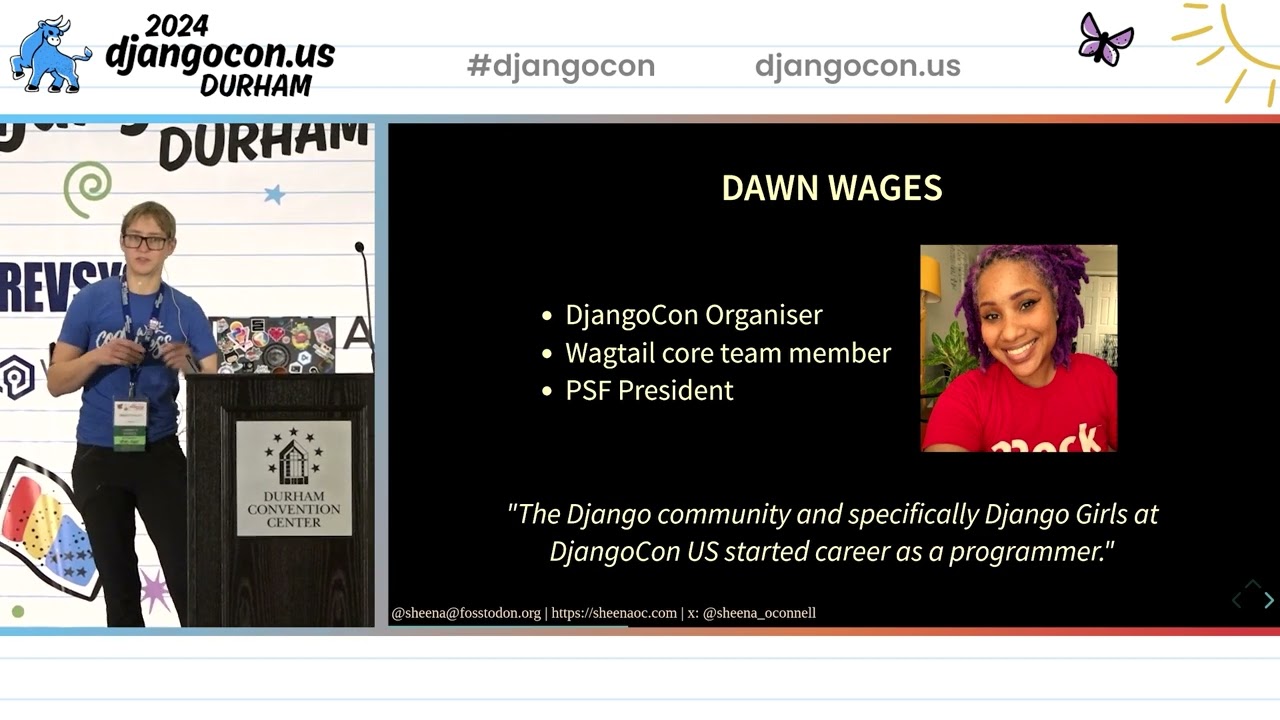 Image from Keynote - Power to the People who Teach the People