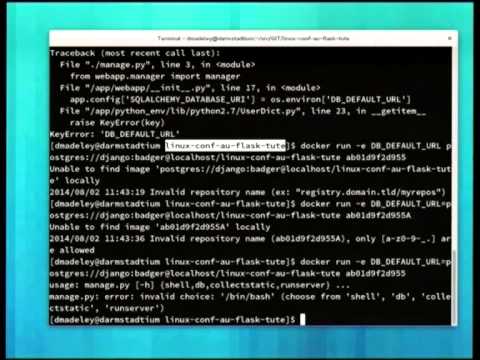 Image from Running Django on Docker: a workflow and code