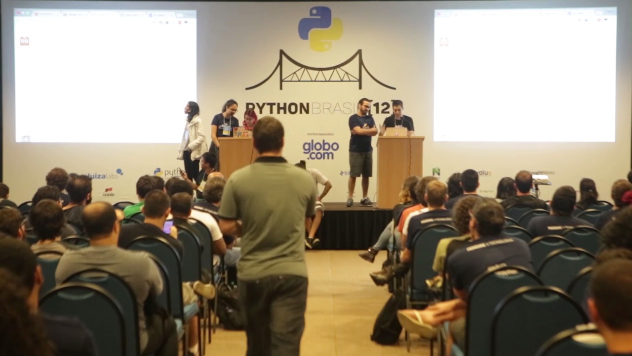 Image from lightning talk - Flávio e Felipe