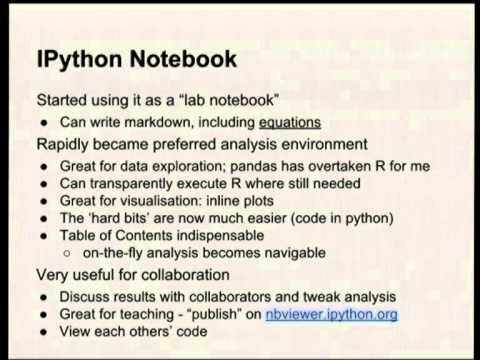 Image from Science MiniConf: Python for Bioinformatics by Clare Sloggett