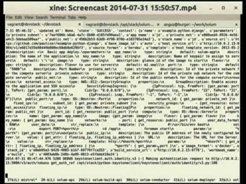 Image from OpenStack Miniconf: Deploy into an OpenStack cloud using Solum by Angus Salkeld
