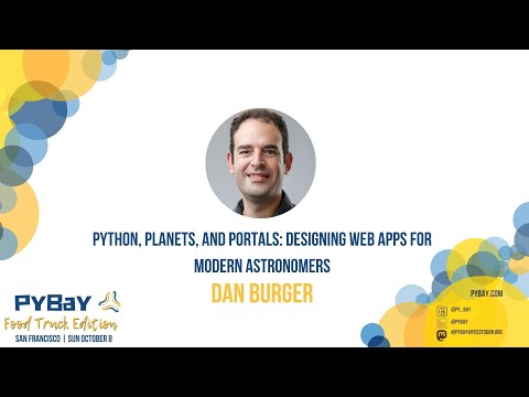 Image from Python, Planets, and Portals: Designing Web Apps for Modern Astronomers
