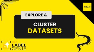 Exploring and Clustering Datasets | H2O Label Genie Starter Track - Part 8