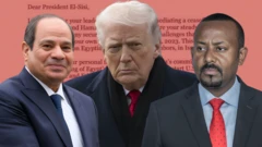 ፕ/ት አል ሲሲ፣ ፕ/ት ትራምፕ እና ጠቅላይ ሚኒስትር ዐቢይ