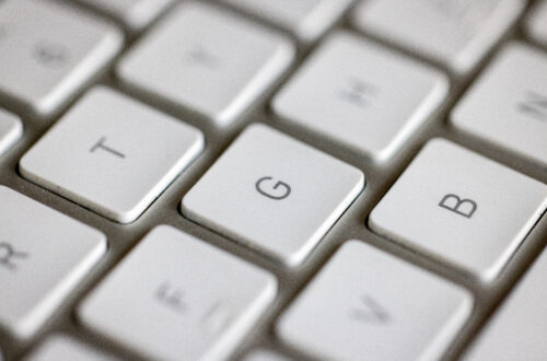 Macro Keyboard Free Stock Picture
