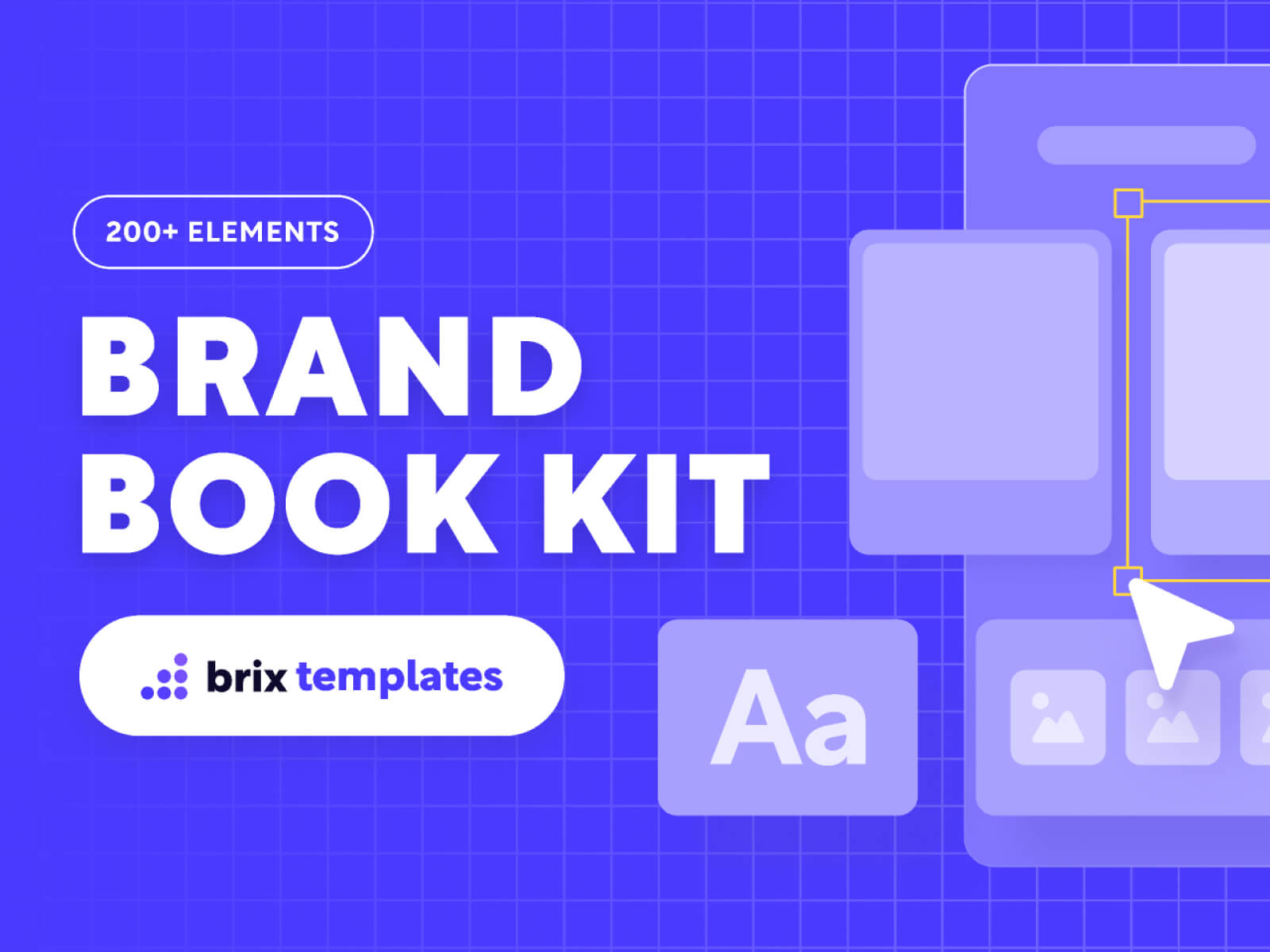 Brand Book Figma Template | BRIX Templates cover image