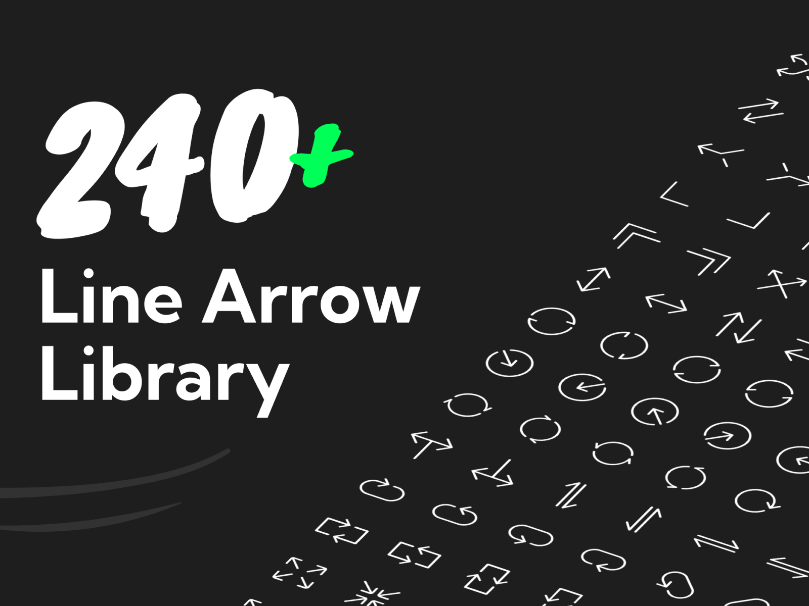 Line Arrow Icons - Basic Pack cover image