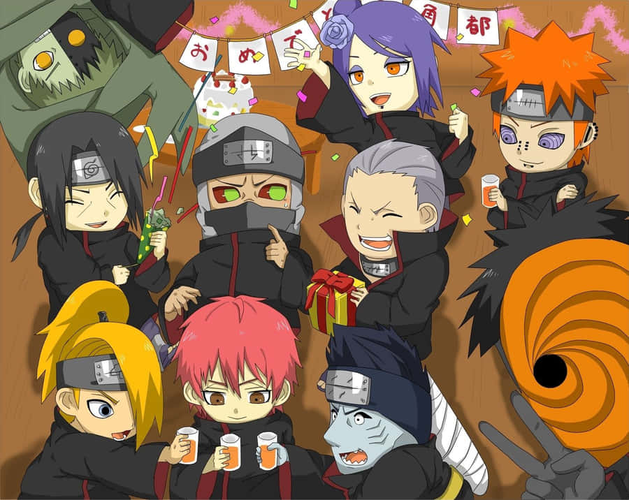 Akatsuki Chibi Wallpaper
