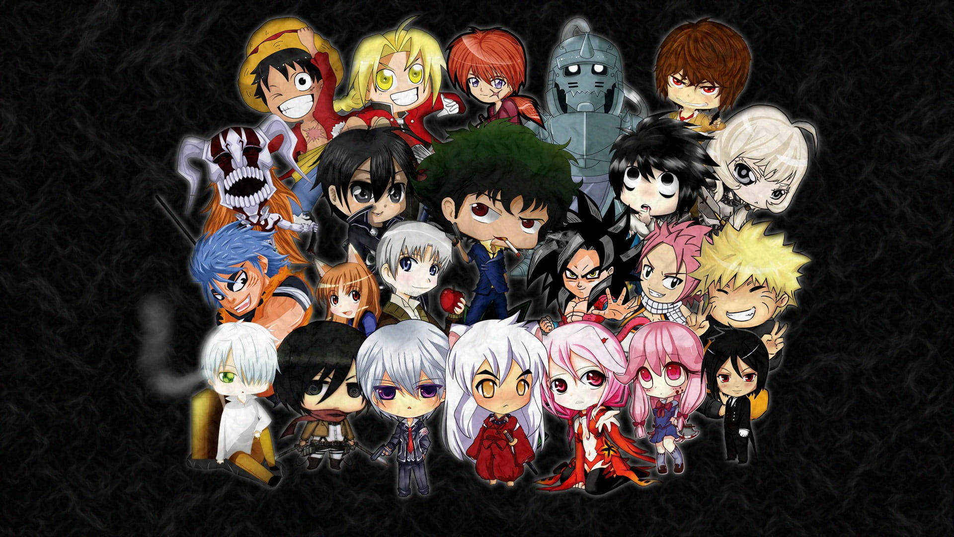 Anime Chibi Papel de Parede