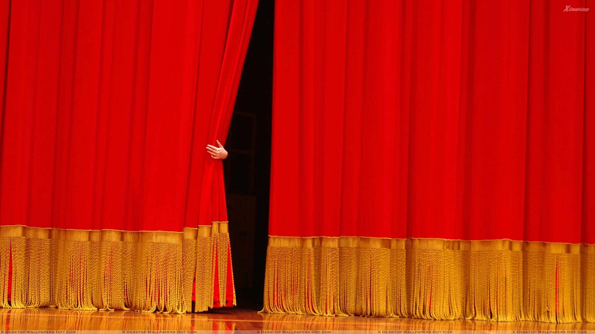 Curtain Background Wallpaper