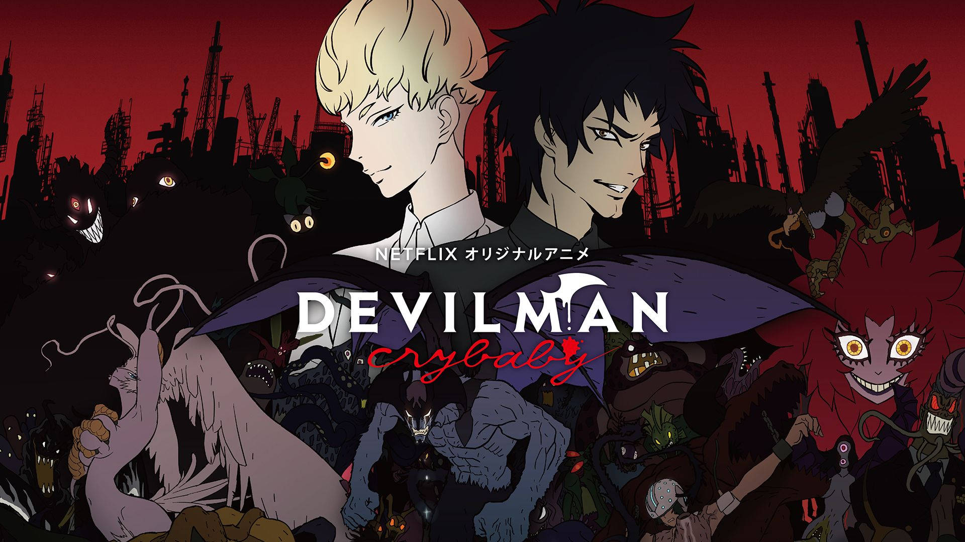 Devilman Crybaby Bakgrunnsbildet