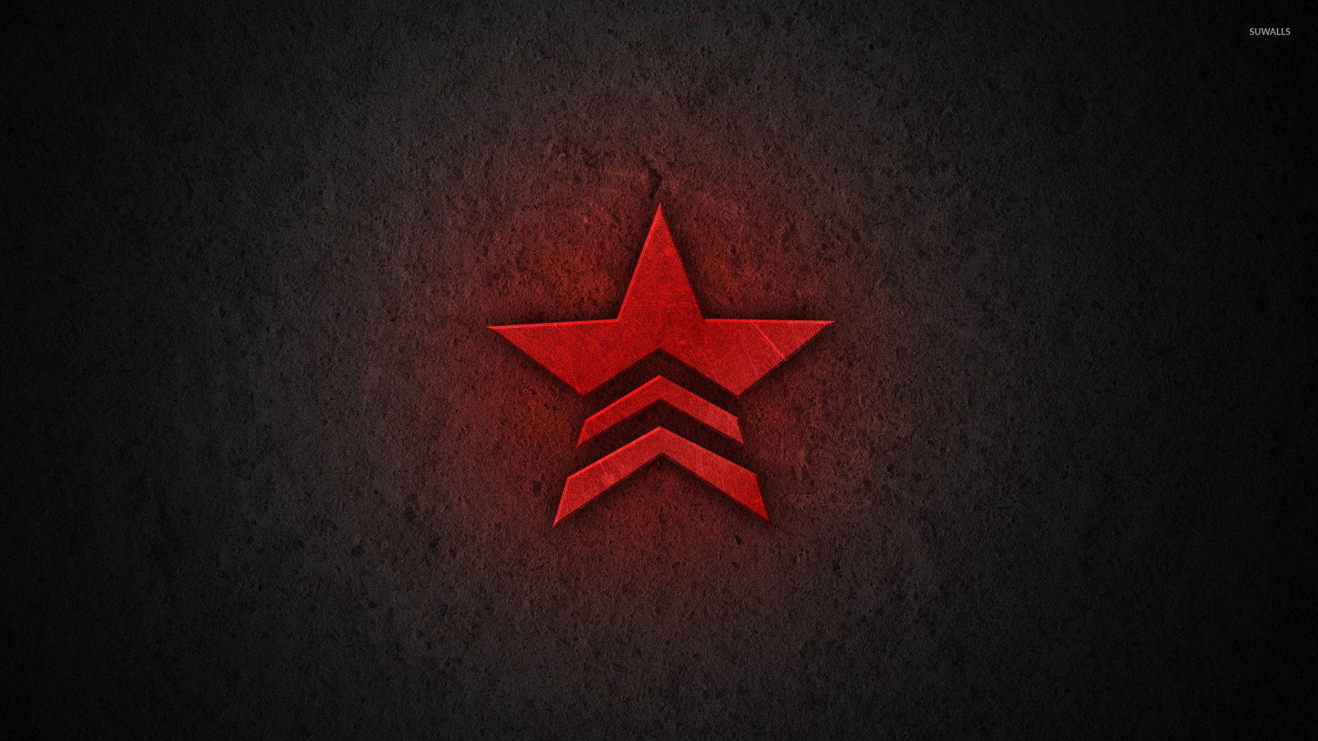 Estrella Roja Fondo de pantalla