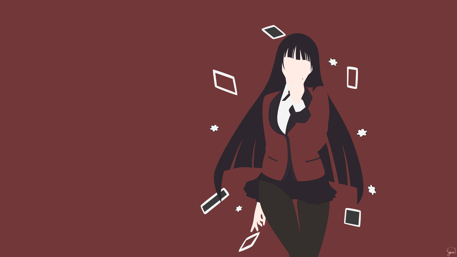 Kakegurui Papel de Parede