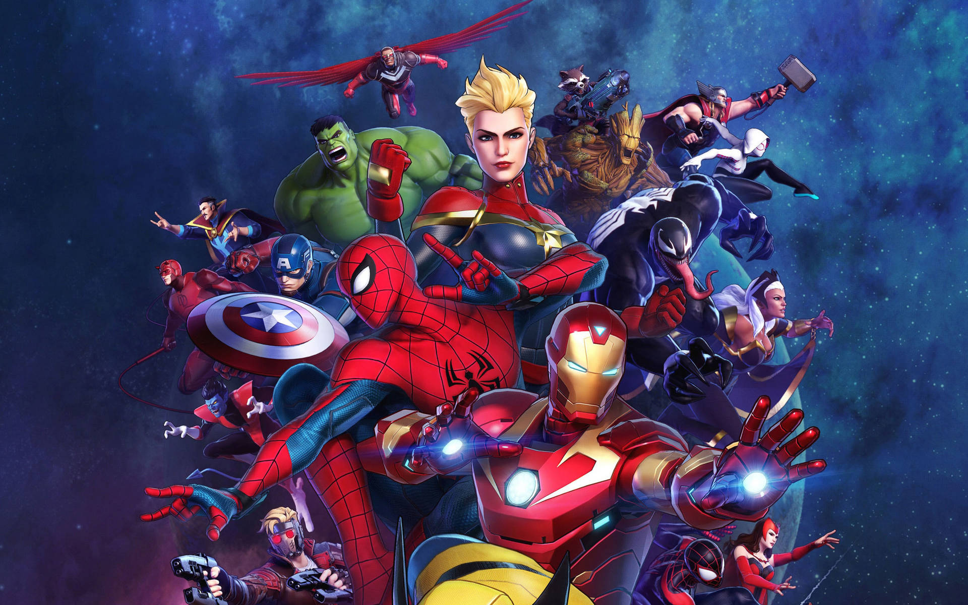 Marvel Superheroes Wallpaper