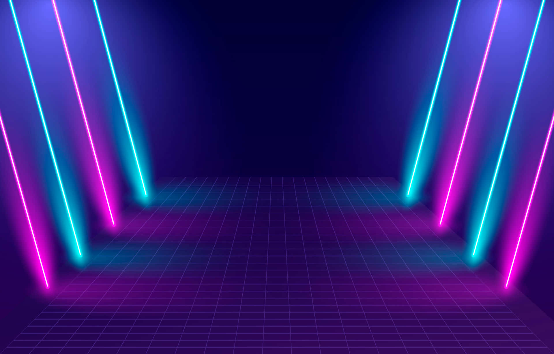 Neon Light Background Wallpaper
