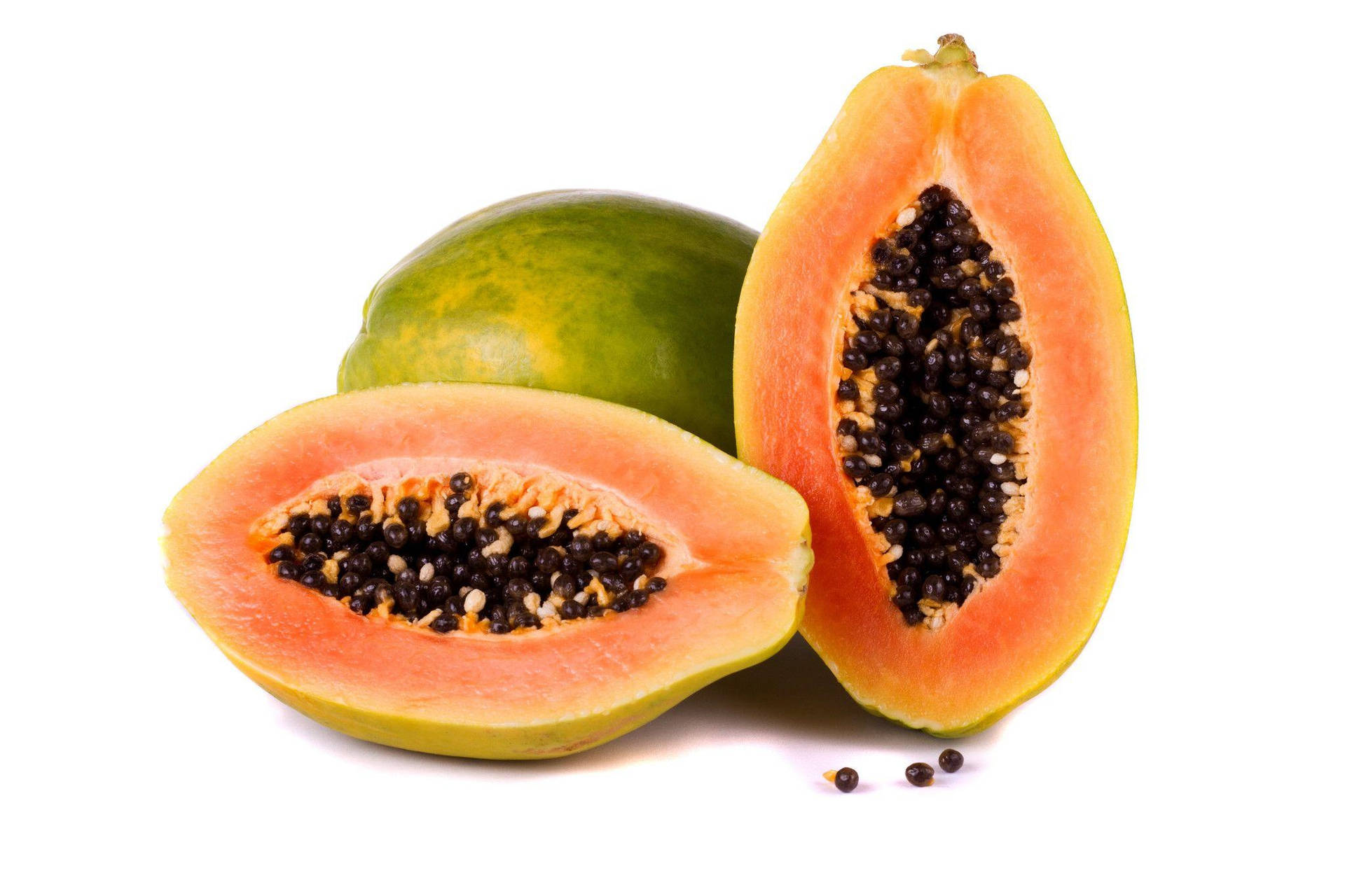 Papaya Background Wallpaper