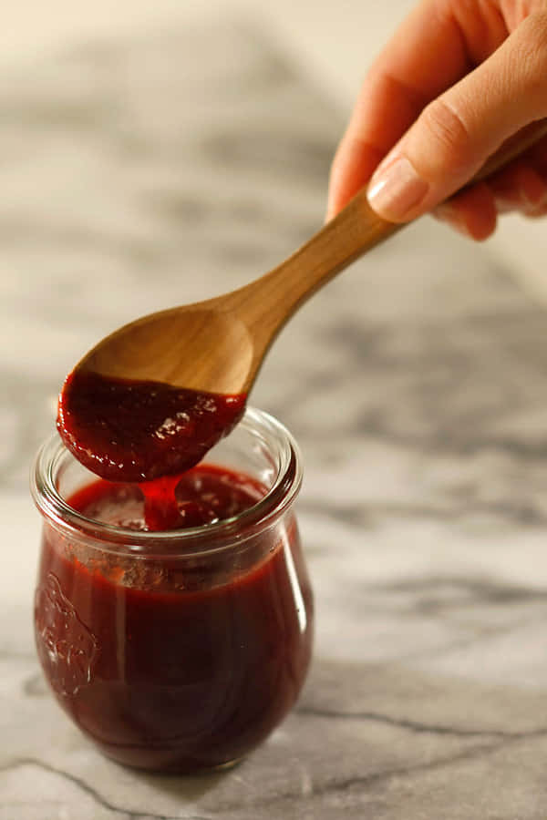 Rød Saus Bakgrunnsbildet