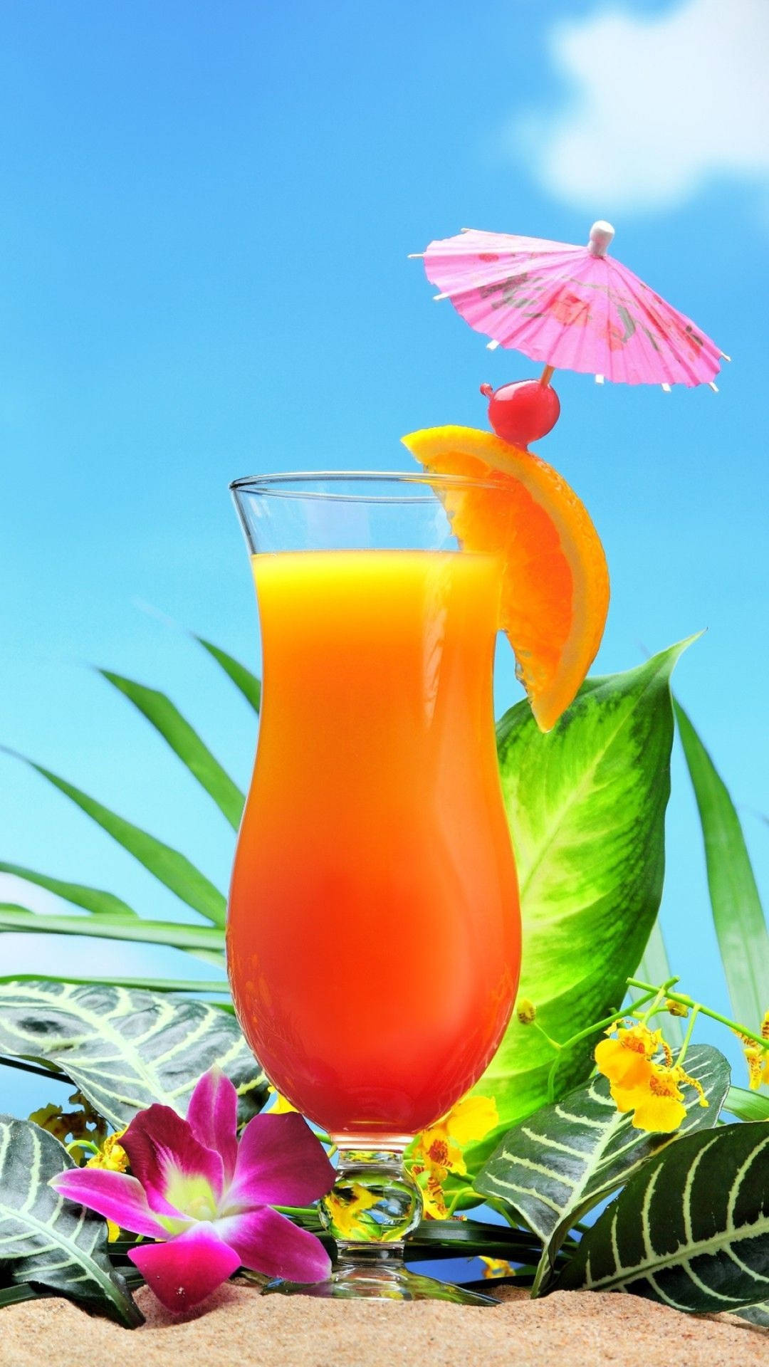 Tropical Drink Background Photos