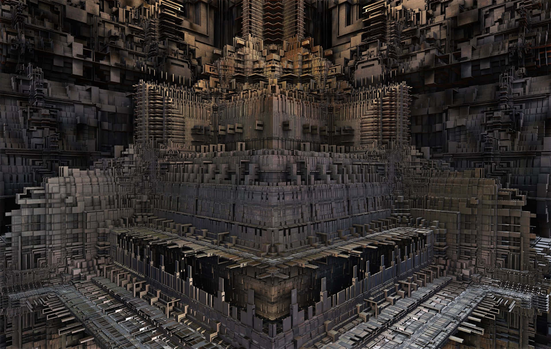 Innovative 4K Processor Technology on a Circuit Board Wallpaper