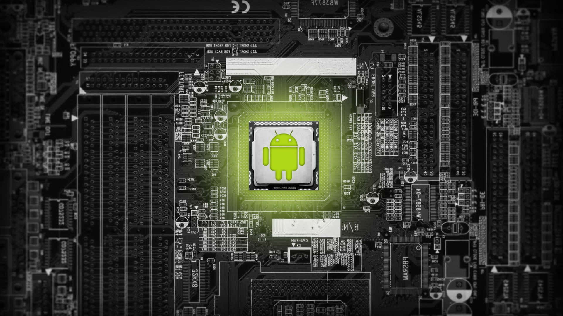 Blazing Fast 4K Processor Chip Wallpaper