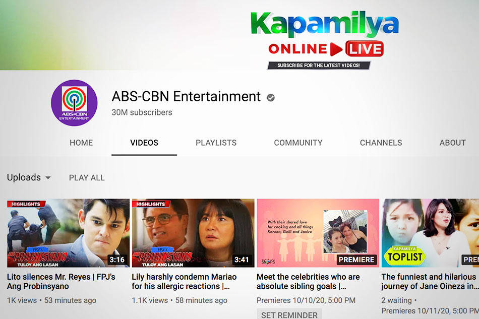 Thrills of ABS-CBN Entertainment Wallpaper